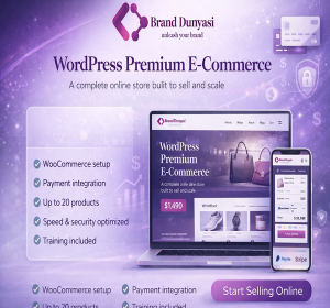 WordPress Premium Package (E-Commerce) 🏪