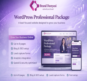 WordPress Professional Package🚀